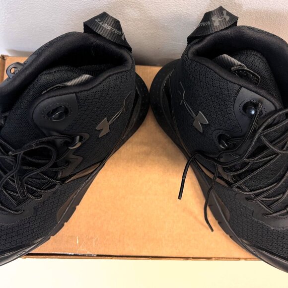 UNDER ARMOUR WOMENS BOOTS 6.5 BLACK TACTICAL UA W MICRO G VLASETZ 3023744-001 - Picture 3 of 12